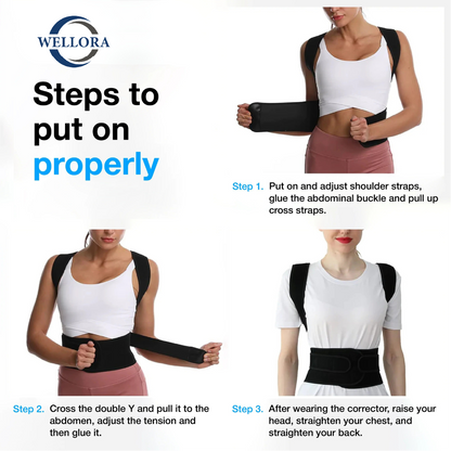 Wellora Back Hero Posture Corrector v2
