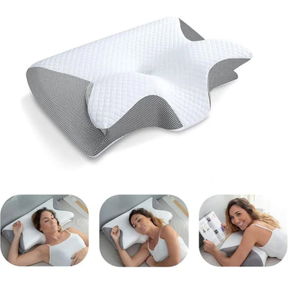 Wellora Butterfly Memory Foam Neck Pillow